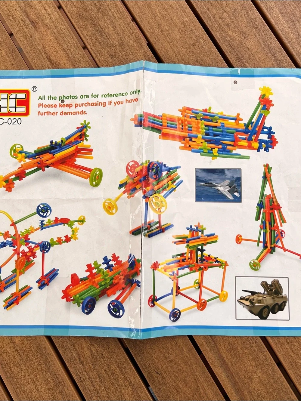 Straw Construction STEM Building Toy set 100s of pieces